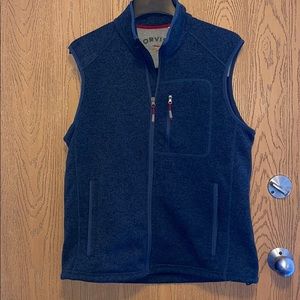 Brand new orvis blue vest
